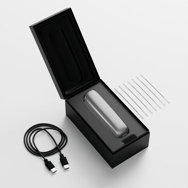 Ploom AURA Lunar Silver to dyskretne urządzenie do podgrzewania tytoniu