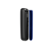 Ploom AURA front panels with Navy Blue Augmented Pattern placed on a table.