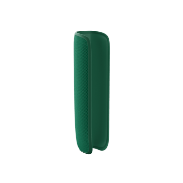 Zielona tylna obudowa Amazon Green do Ploom AURA na urządzeniu
