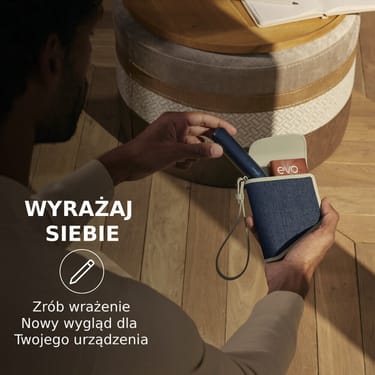 Pokrowiec Duo Ploom AURA Denim Leather Fusion