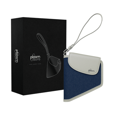 Pokrowiec Ploom AURA Duo z denimu i skóry Fusion