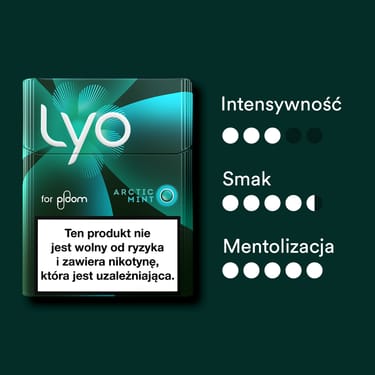 Wkłady nikotynowe LYO Arctic Mint 