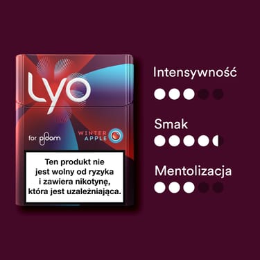 Wkłady nikotynowe LYO Winter Apple