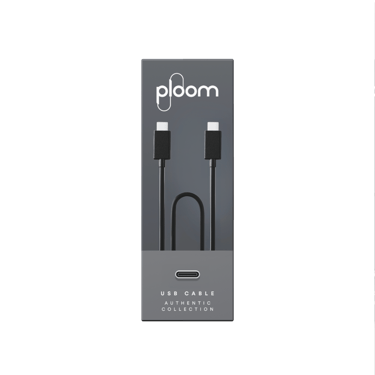 Ploom X Advanced czarny kabel USB
