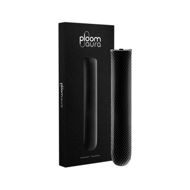 Panel wymienny Ploom AURA ze wzorem 3D w kolorze Jet Black