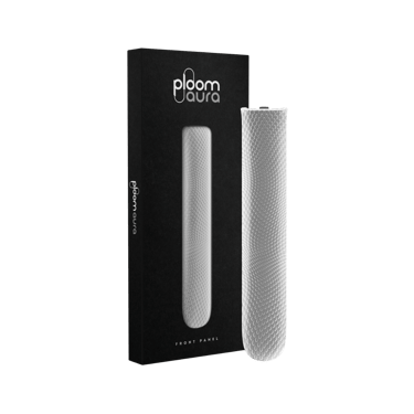 Panel wymienny Ploom AURA ze wzorem 3D w kolorze Lunar Silver