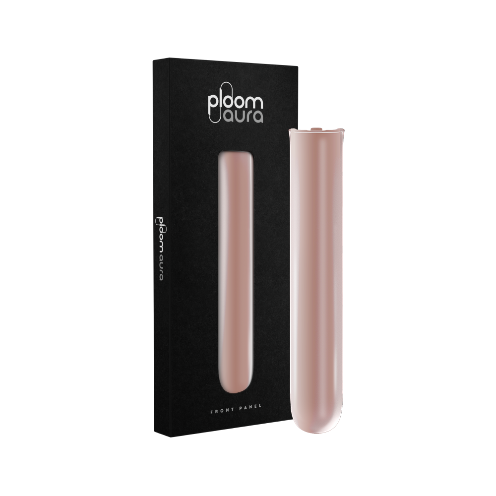 Zestaw z panelem przednim Ploom AURA w kolorze różowego złota
