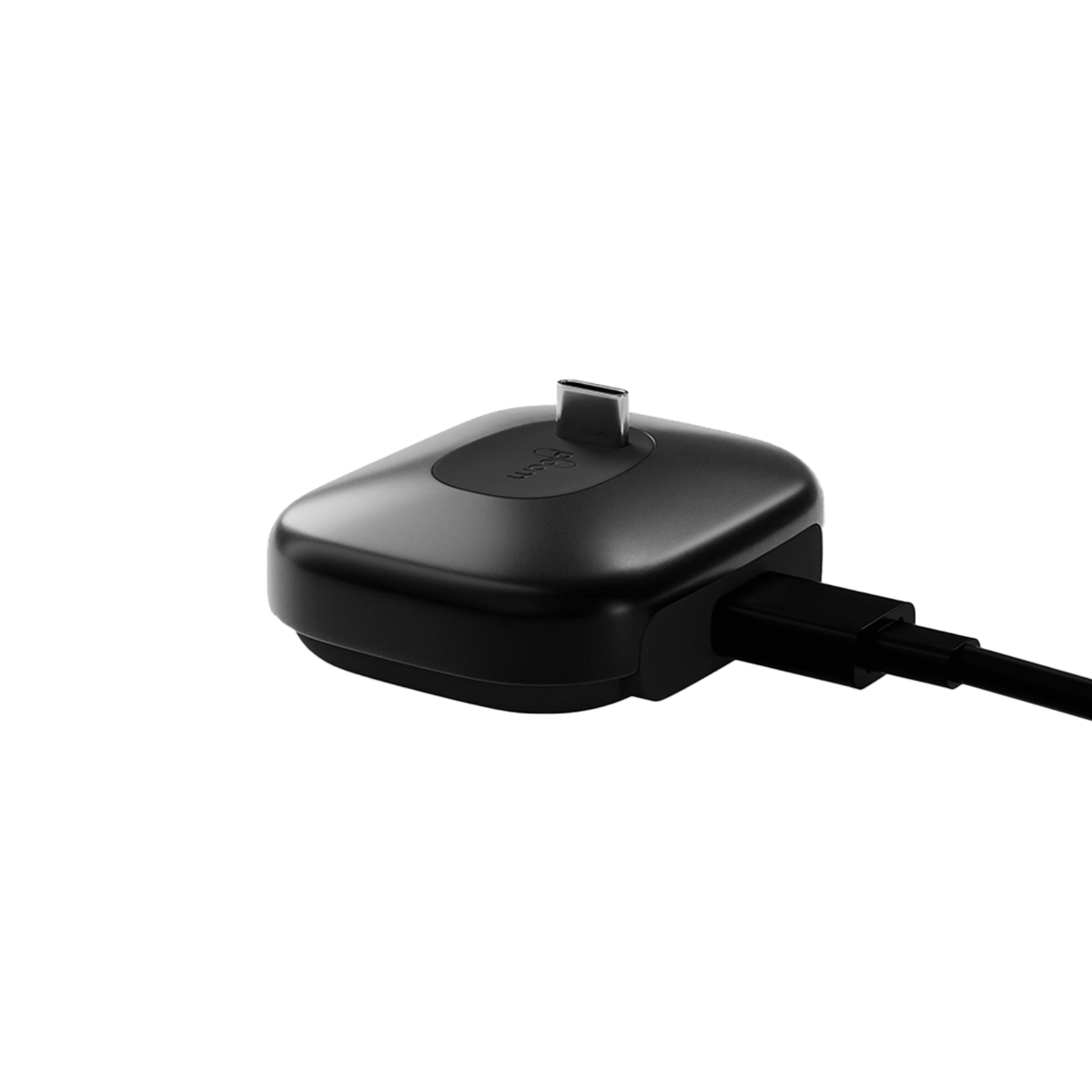 Ploom X Advanced czarna stacja ładująca rzut render z góry
