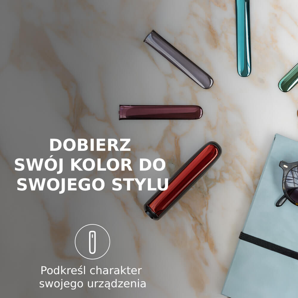 Seria przednich paneli Ploom AURA: Dopasuj do swojego stylu lub nastroju
