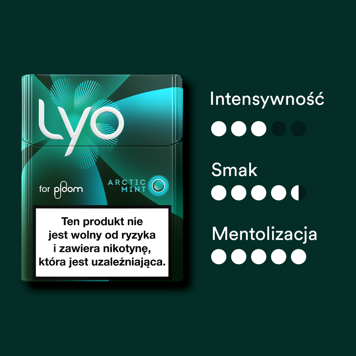 Wkłady nikotynowe LYO Arctic Mint