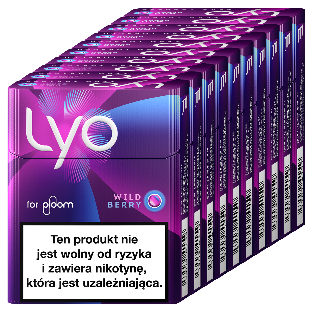 Wkłady nikotynowe LYO Wild Berry