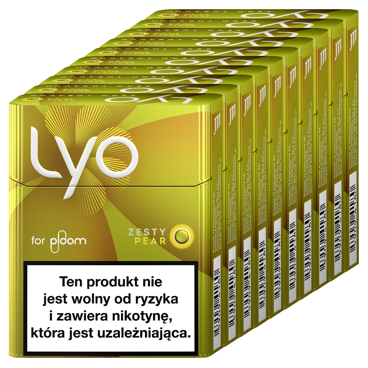 Wkłady nikotynowe LYO Zesty Pear