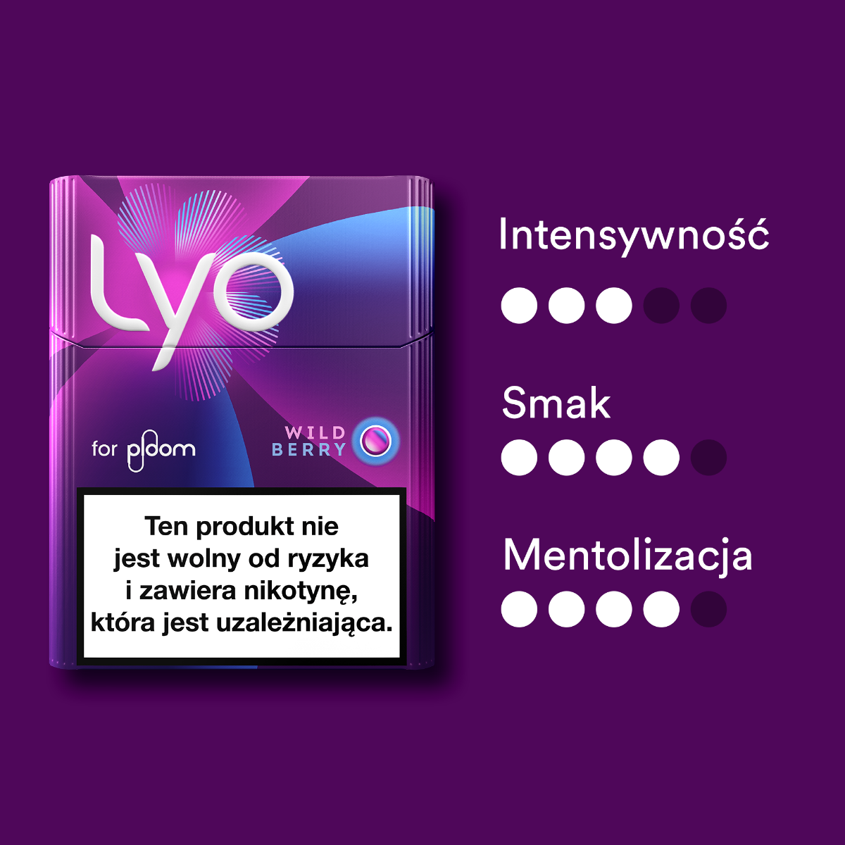 Wkłady nikotynowe LYO Wild Berry