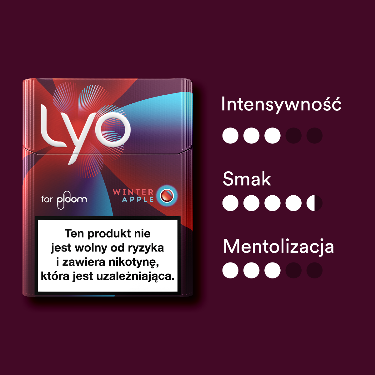 Wkłady nikotynowe LYO Winter Apple