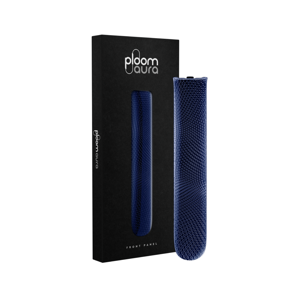 Zestaw paneli przednich Ploom AURA w kolorze granatowym z rozszerzonym wzorem
