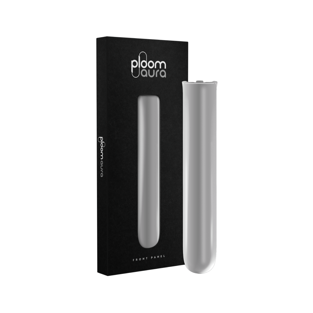 Zestaw panelu przedniego Ploom AURA w kolorze srebrnym