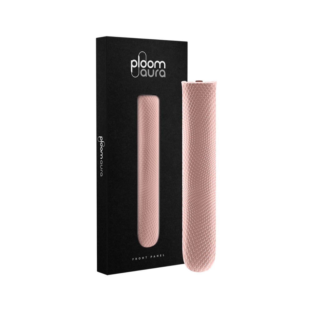 Zestaw paneli przednich Ploom AURA z rozszerzonym wzorem w kolorze różowego złota
