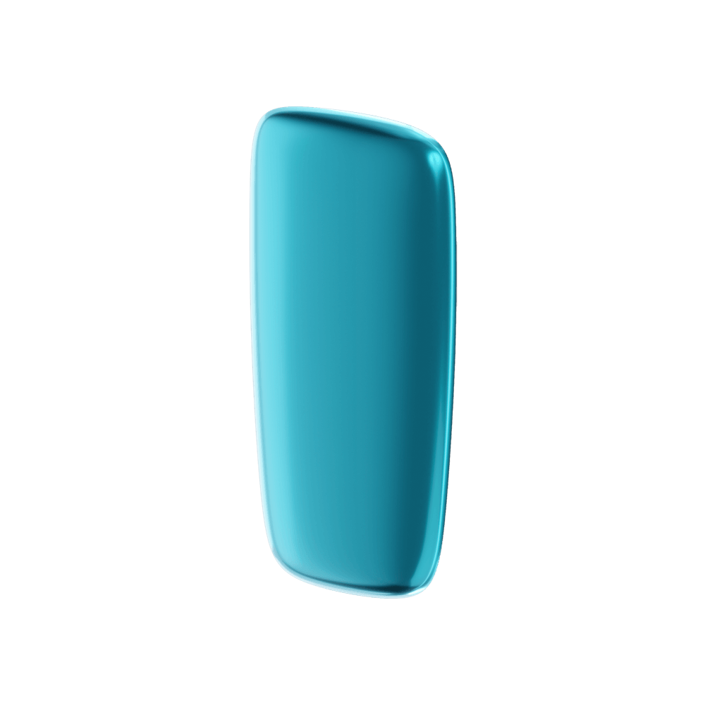 Ploom X Advanced nakładka przednia morska zdjęcie z prawej
