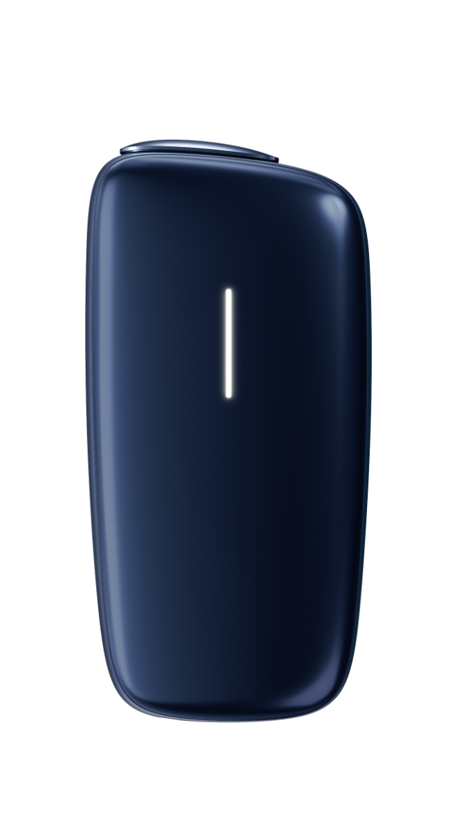 Wymienny panel Navy Bluena urządzeniu