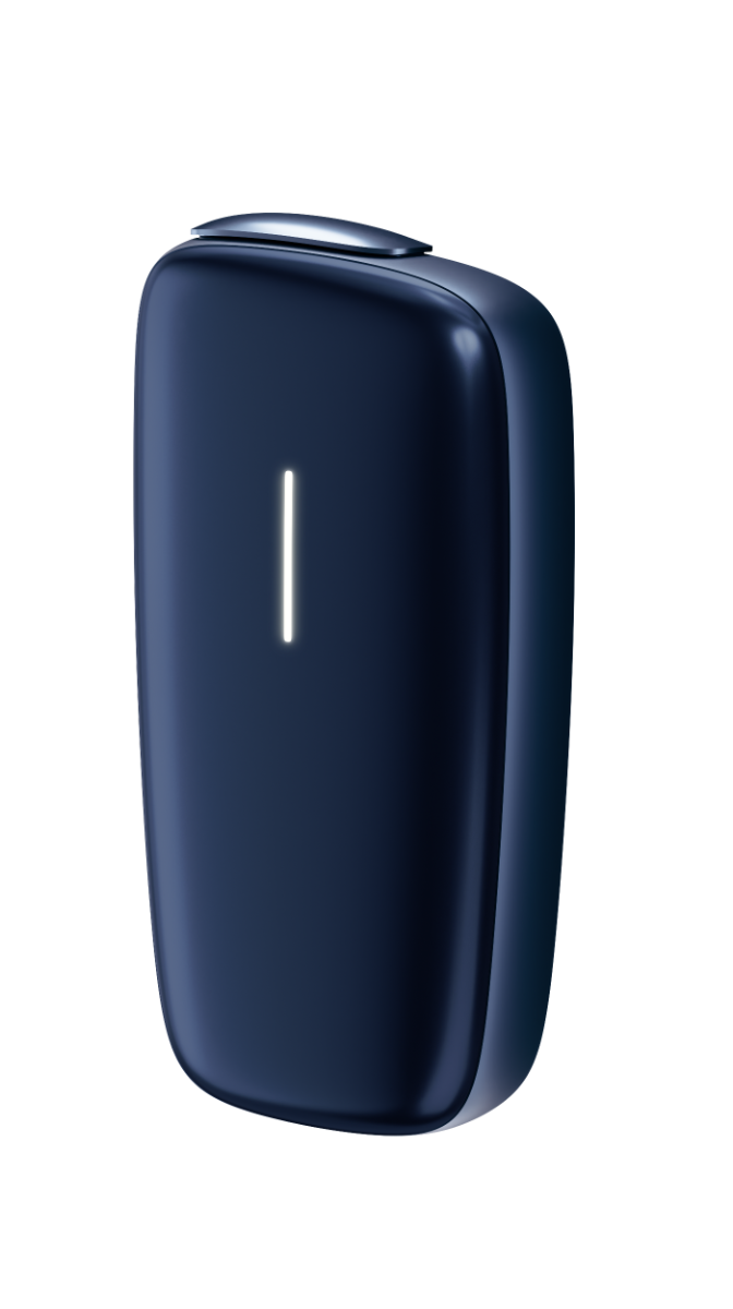 Wymienny panel Navy Bluena urządzeniu